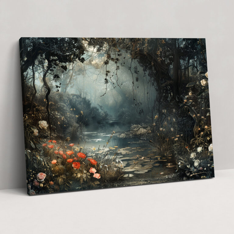 Enchanted Forest Leonardo Da Vinci Canvas Print - Leonardo Da Vinci, Canvas Wall Art, Leonardo Da Vinci, Canvas
