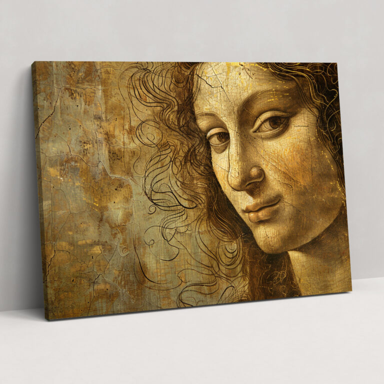 Leonardo Da Vinci Canvas Print - Leonardo Da Vinci, Canvas, Canvas Wall Art, Canvas Print