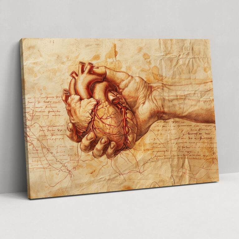 Leonardo Da Vinci Wall Art - Leonardo Da Vinci, Wall Decoration, Canvas, Canvas Wall Art