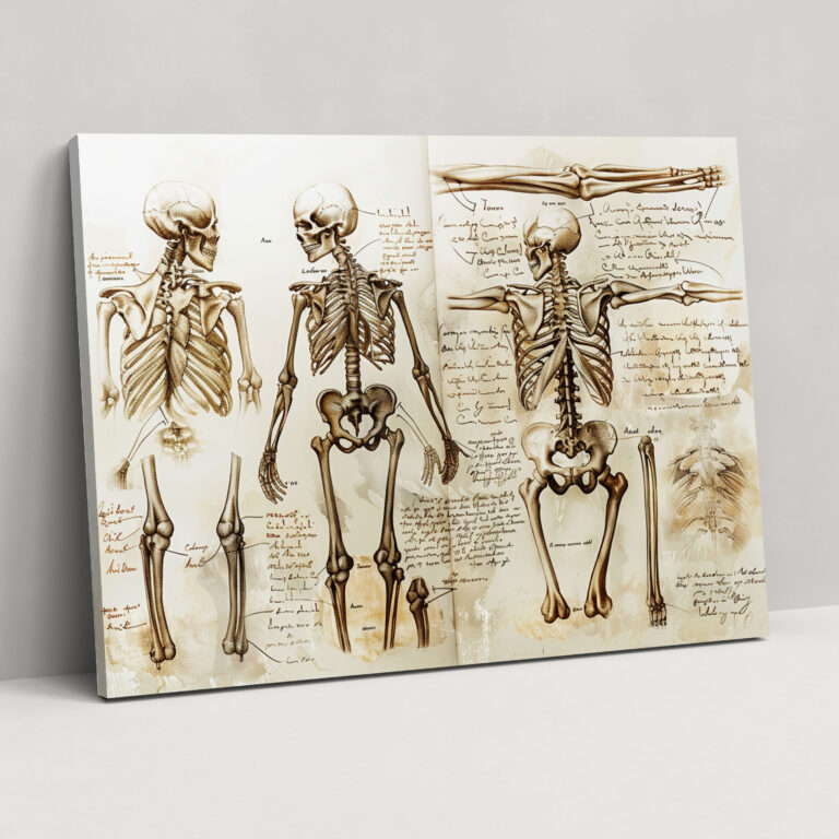 Leonardo Da Vinci Wall Decoration - Leonardo Da Vinci, Wall Decoration, Canvas Print, Wall Art