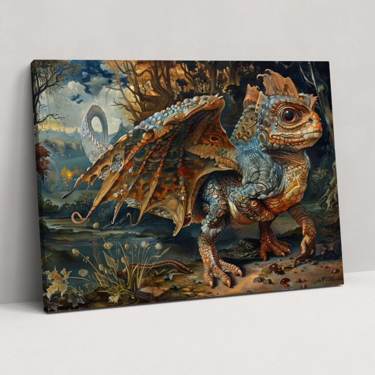 Leonardo Da Vinci Wall Art - Leonardo Da Vinci, Wall Decoration, Fantastical, Canvas Wall Art