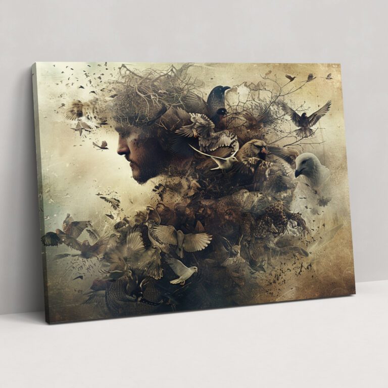 Leonardo Da Vinci Wall Art - Leonardo Da Vinci, Canvas Wall Art, Home Decoration, Canvas