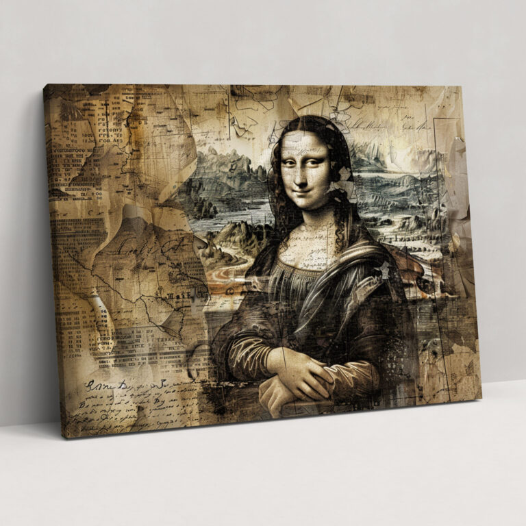 Mona Lisa Leonardo Da Vinci Wall Art - Leonardo Da Vinci, Leonardo Da Vinci, Home Decoration, Wall Decoration