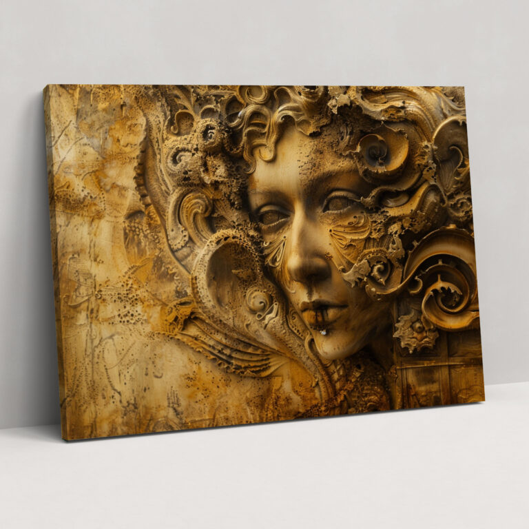 Mysterious Figure Wall Art - Leonardo Da Vinci, Canvas, Wall Decoration, Leonardo Da Vinci