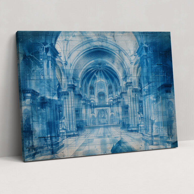 Architectural Wall Decoration - Leonardo Da Vinci, Canvas, Home Decoration, Wall Art