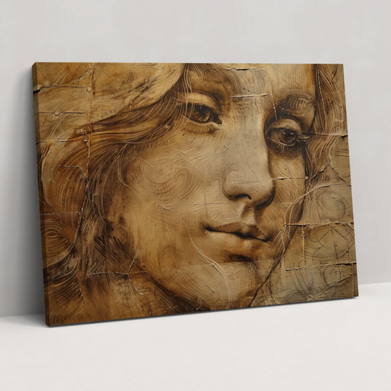 Mysterious Woman Canvas Print - Leonardo Da Vinci, Canvas Print, Home Decoration, Canvas Wall Art
