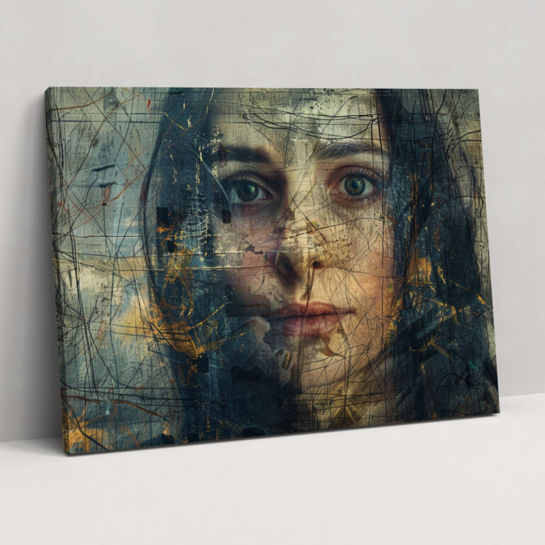 Leonardo Da Vinci Canvas Print - Mona Lisa Portrait Wall Art - Leonardo Da Vinci, Wall Art, Canvas, Wall Decoration