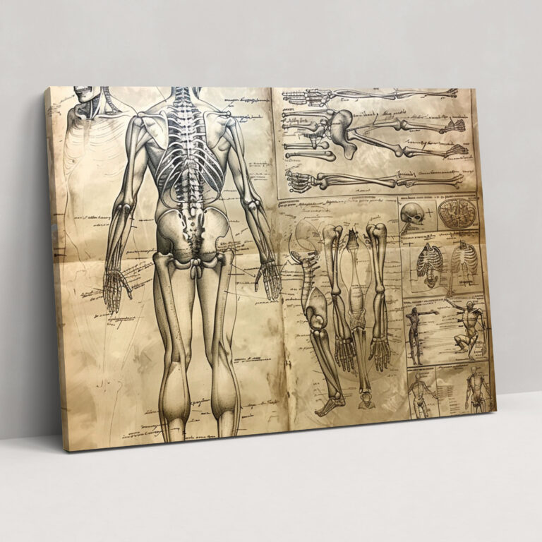 Leonardo Da Vinci Wall Art - Leonardo Da Vinci, Wall Art, Home Decoration, Canvas Wall Art