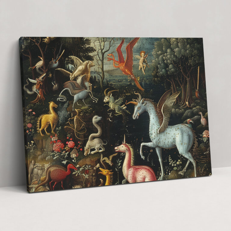 Leonardo Da Vinci Wall Art - Leonardo Da Vinci, Wall Art, Wall Decoration, Canvas