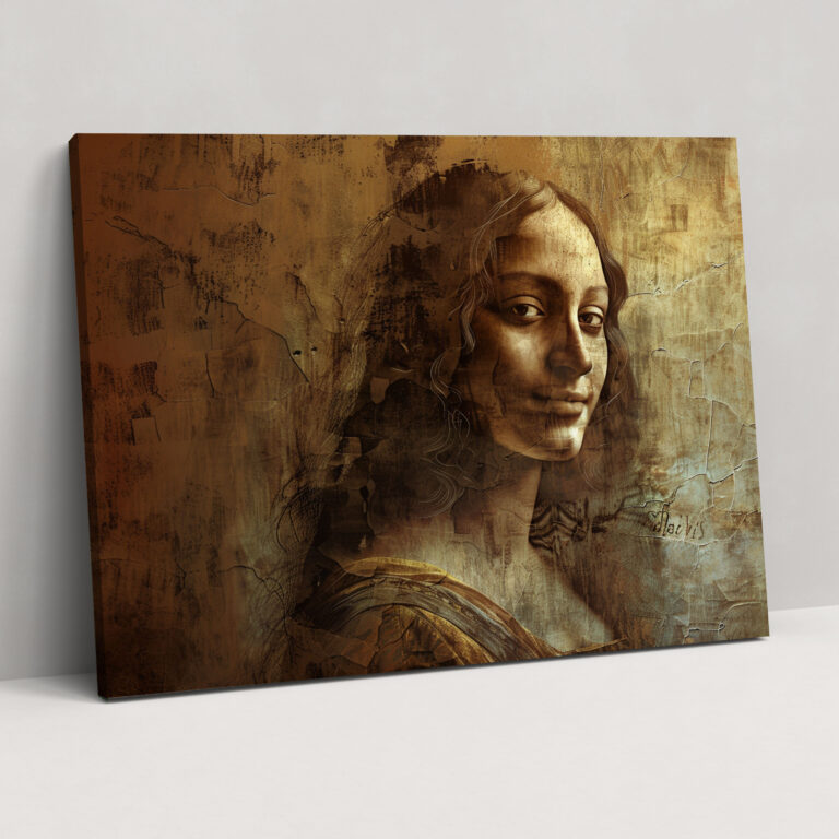 Mysterious Smile Wall Art - Leonardo Da Vinci, Leonardo Da Vinci, Canvas, Home Decoration