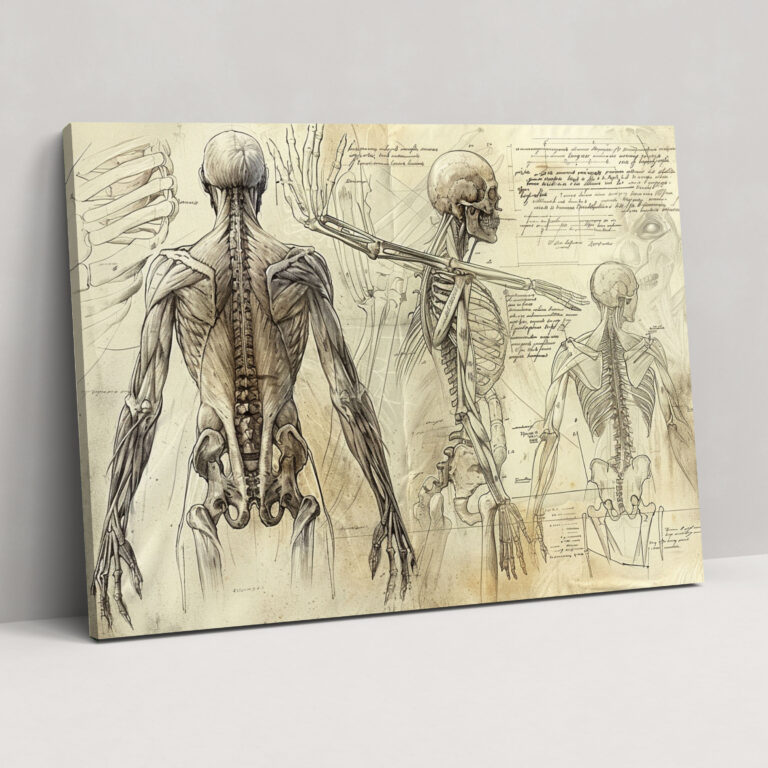 Leonardo Da Vinci Wall Art Canvas Print - Leonardo Da Vinci, Leonardo Da Vinci, Wall Decoration, Canvas Wall Art