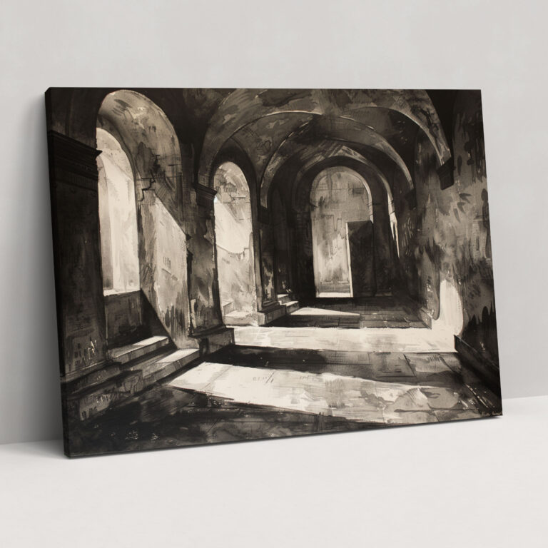 Light And Shadows Wall Art - Leonardo Da Vinci, Canvas Wall Art, Canvas Print, Canvas