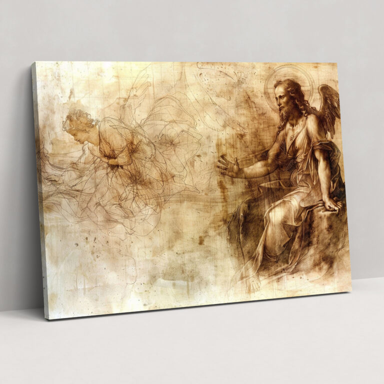 Leonardo Da Vinci Wall Decoration - Leonardo Da Vinci, Wall Art, Canvas Wall Art, Leonardo Da Vinci