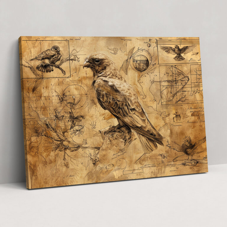 Leonardo Da Vinci Canvas Print - Nature Studies Wall Art - Leonardo Da Vinci, Canvas Print, Home Decoration, Canvas Wall Art