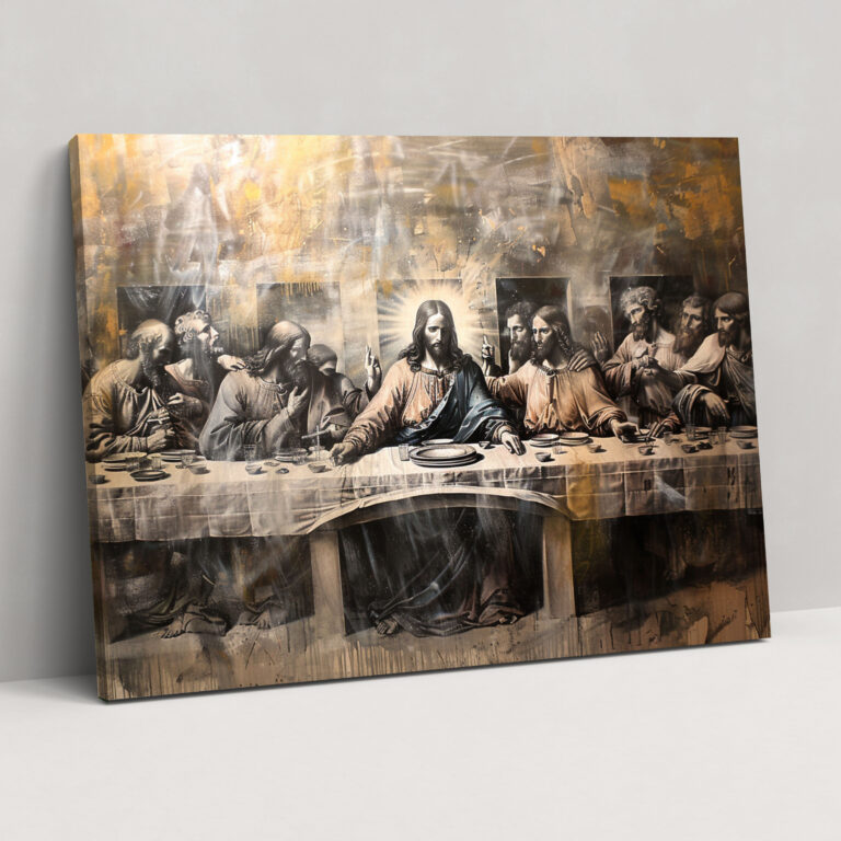 Leonardo Da Vinci Last Supper Canvas Print - Leonardo Da Vinci, Canvas Print, Leonardo Da Vinci, Wall Art