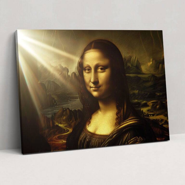 Leonardo Da Vinci Mona Lisa Wall Art - Leonardo Da Vinci, Canvas Wall Art, Canvas, Wall Art