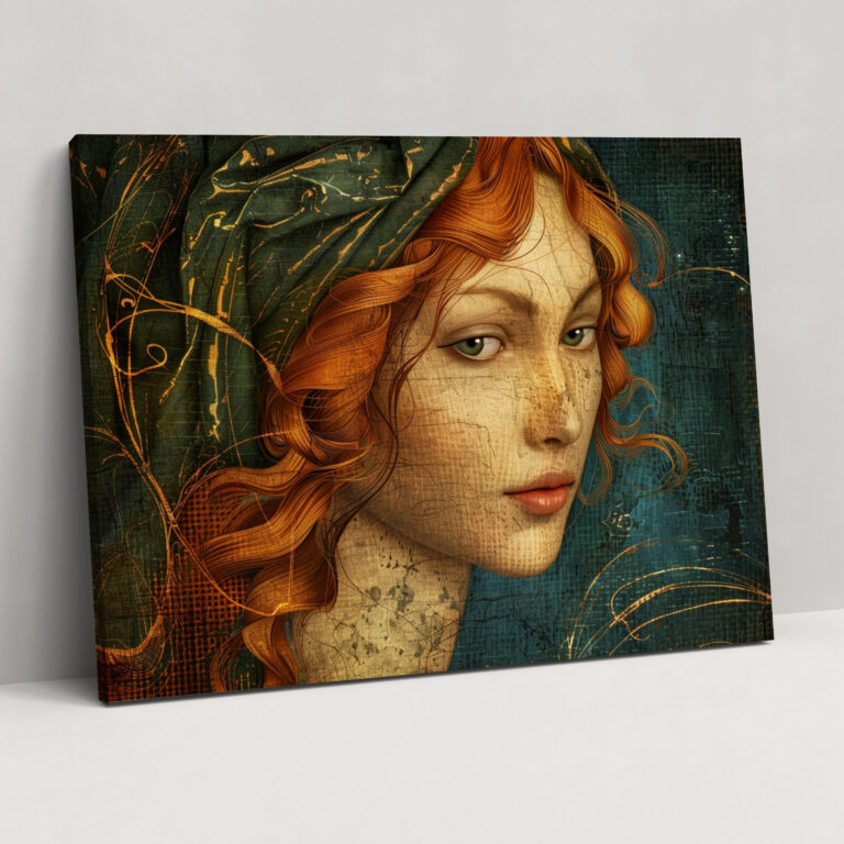 Mysterious Woman Leonardo Da Vinci Wall Art - Leonardo Da Vinci, Canvas, Home Decoration, Leonardo Da Vinci