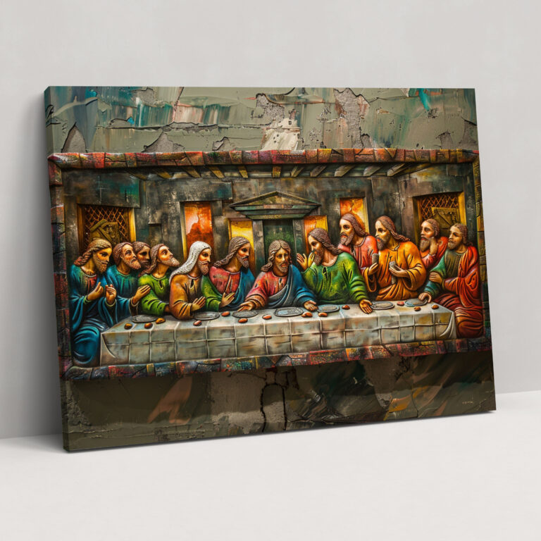 Iconic Last Supper Wall Decoration - Leonardo Da Vinci, Leonardo Da Vinci, Canvas, Canvas Wall Art