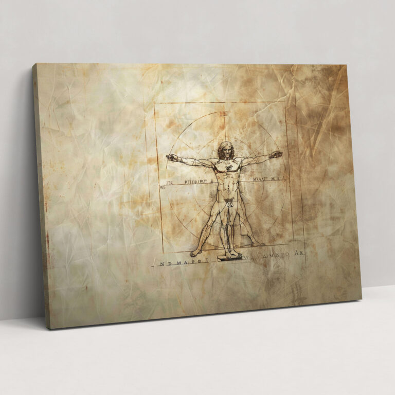 Leonardo Da Vinci Canvas Print - Leonardo Da Vinci, Home Decoration, Canvas, Wall Decoration