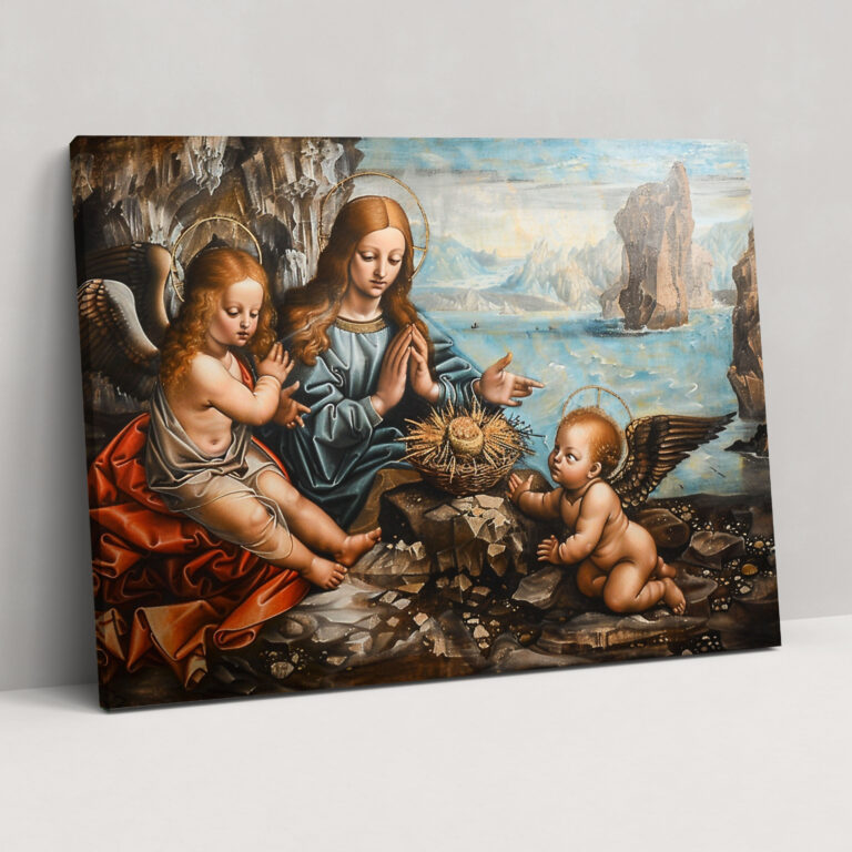 Leonardo Da Vinci Canvas Print - Leonardo Da Vinci, Wall Art, Wall Decoration, Canvas Print
