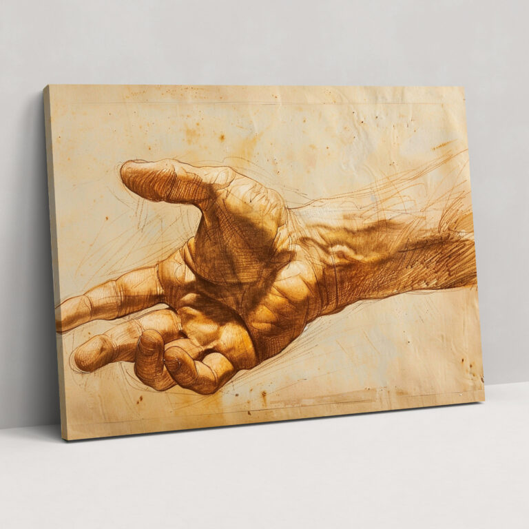 Leonardo Da Vinci Canvas Print - Leonardo Da Vinci, Wall Art, Home Decoration, Canvas Print