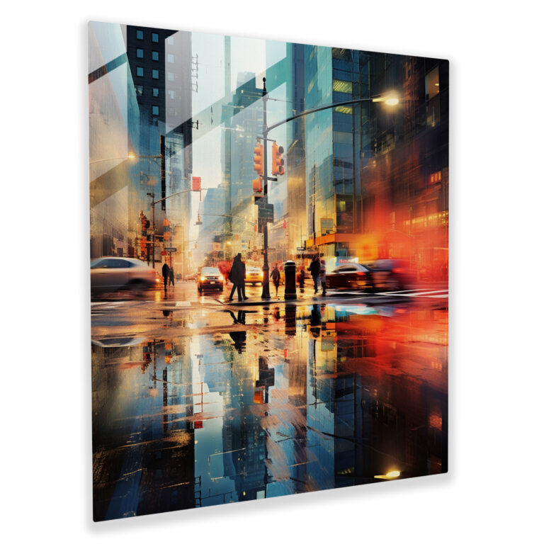 Lenticular Glass Print - Urban Abstract Photography - Lenticular, Wall Decoration, Home Decoration, Urban Abstract Photography