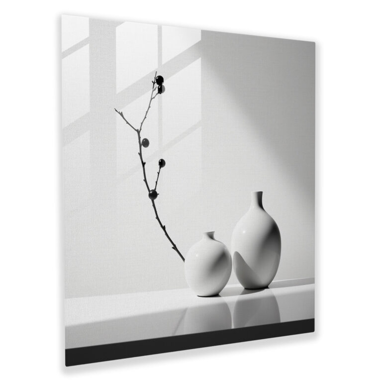 Lenticular Glass Print - Minimalist Elegance - Lenticular, Lenticular, Glass Print, Modern Art