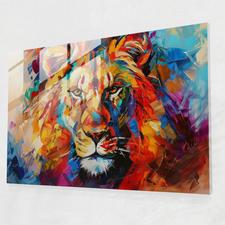Playful Animal Glass Print - Leonid Afremov, Modern Art, Glass Print, Leonid Afremov