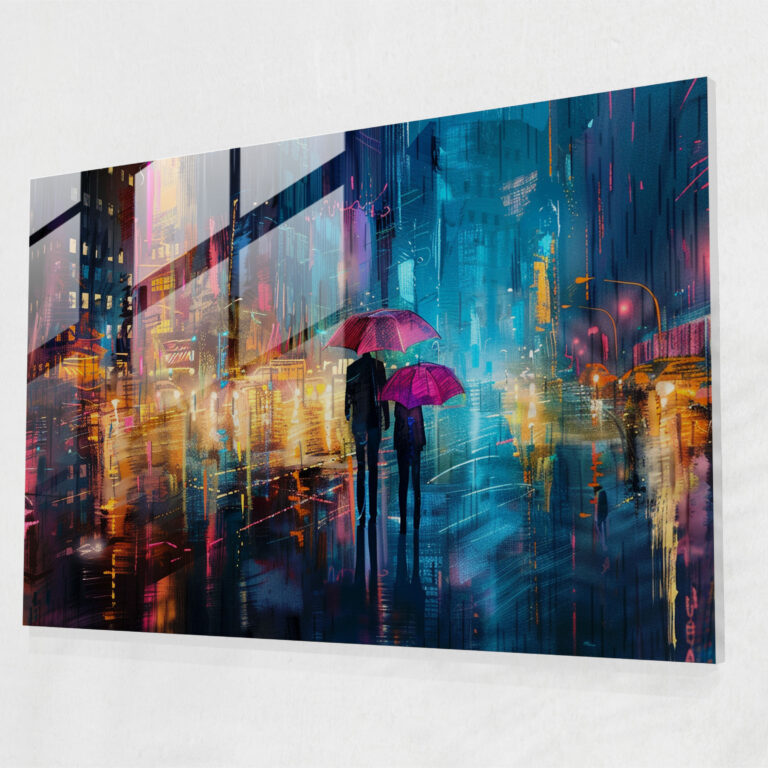 Leonid Afremov Glass Print Wall Decoration - Leonid Afremov, Glass Wall Art, Home Decoration, Leonid Afremov