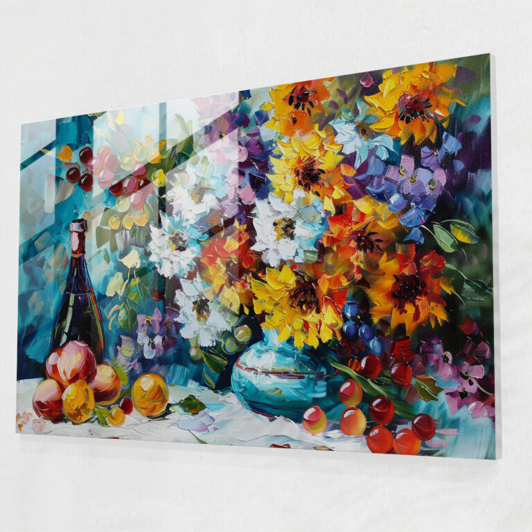 Leonid Afremov Wall Decoration - Leonid Afremov, Glass Art, Home Decoration, Glass Wall Art