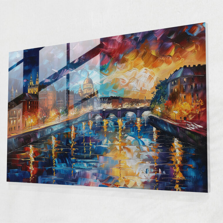 Leonid Afremov Glass Print - Leonid Afremov, Glass Wall Art, Wall Decoration, Glass Print