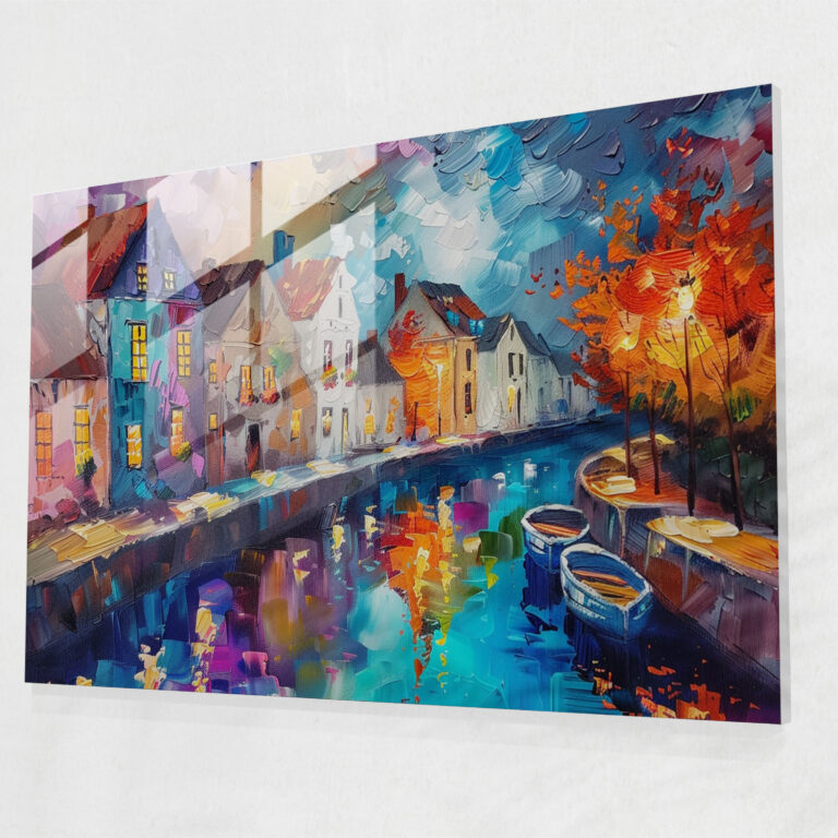 Leonid Afremov Glass Print Wall Decoration - Leonid Afremov, Wall Decoration, Leonid Afremov, Home Decoration