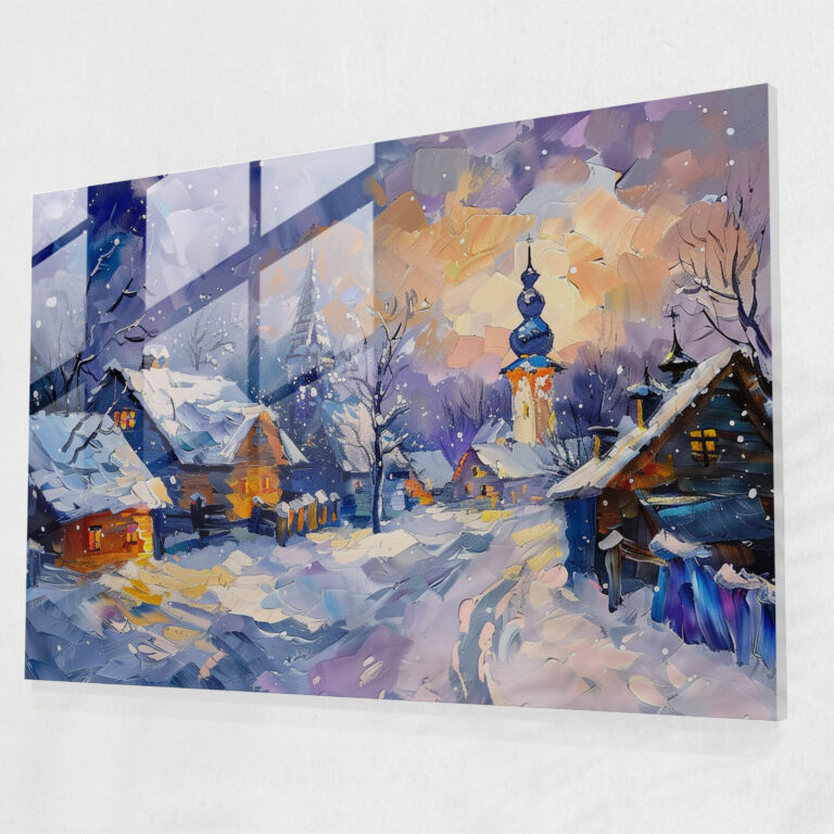 Leonid Afremov Glass Art Modern Art - Leonid Afremov, Glass Wall Art, Glass Print, Glass Art