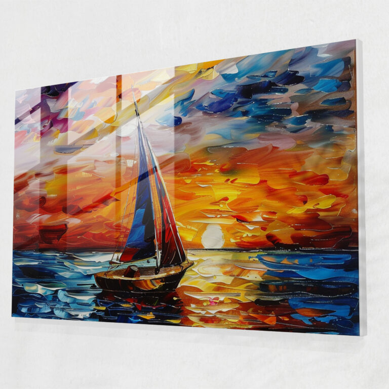 Leonid Afremov Glass Print - Whimsical Fantasy Glass Wall Art - Leonid Afremov, Wall Decoration, Fantasy, Leonid Afremov