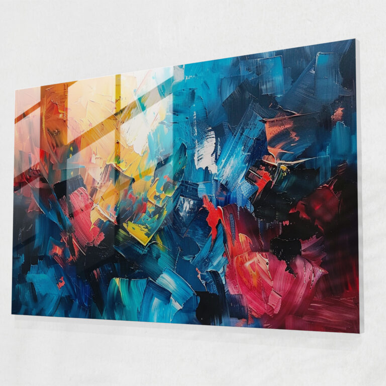 Leonid Afremov Glass Print Abstract Wall Art - Leonid Afremov, Leonid Afremov, Home Decoration, Glass Print