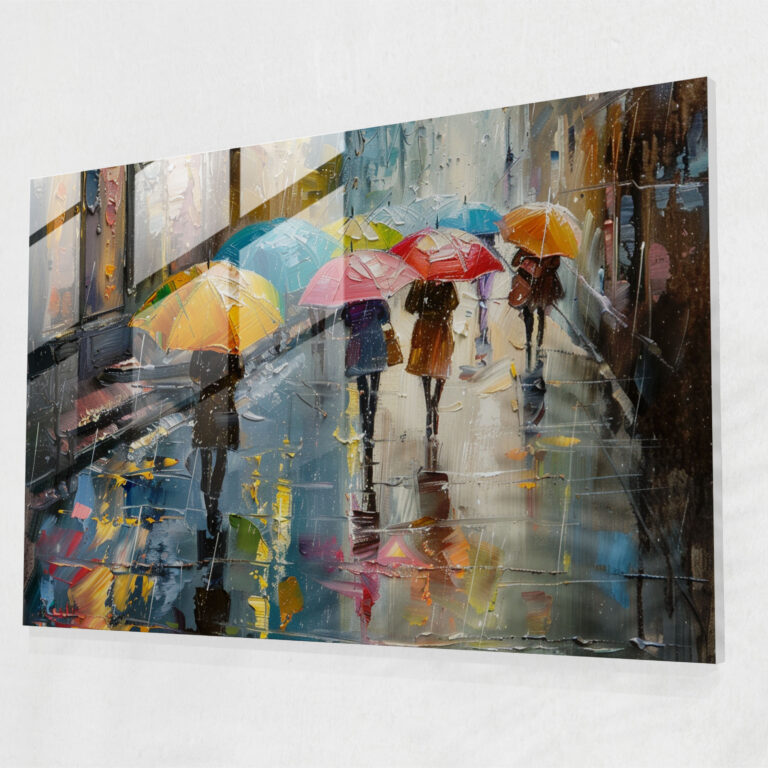 Leonid Afremov Home Decoration Glass Print - Leonid Afremov, Modern Art, Glass Art, Glass Wall Art