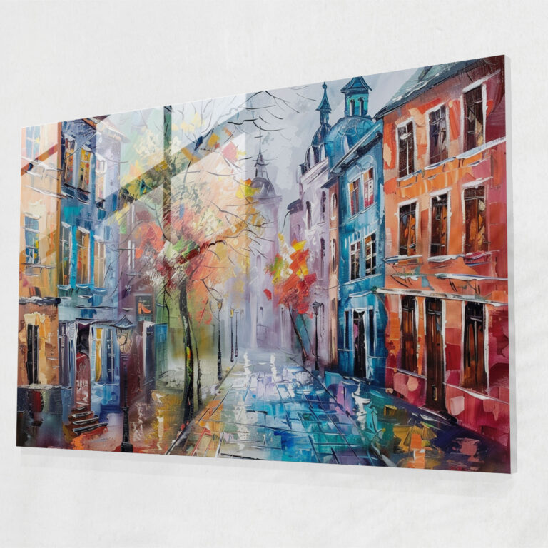 Leonid Afremov Glass Wall Art Decor - Leonid Afremov, Leonid Afremov, Modern Art, Glass Wall Art