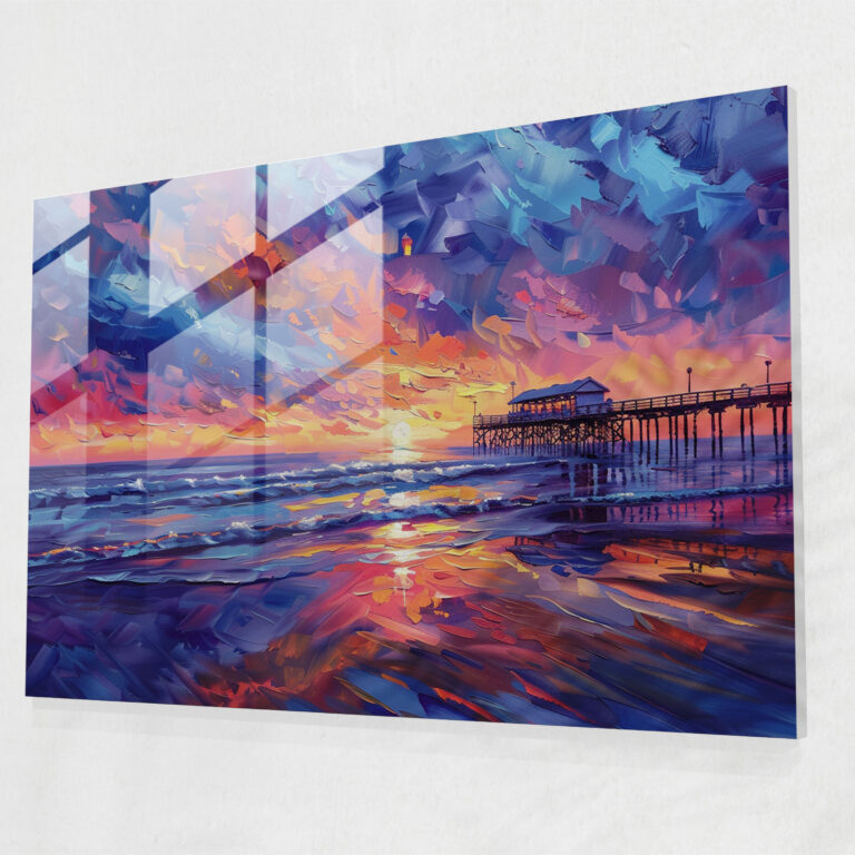 Leonid Afremov Glass Print Wall Decoration - Leonid Afremov, Glass Wall Art, Wall Decoration, Home Decoration
