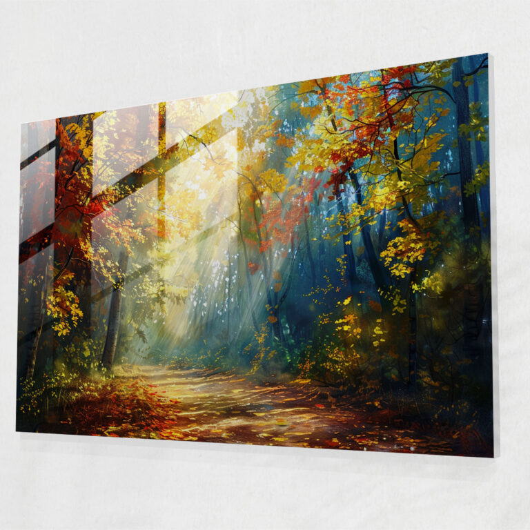 Leonid Afremov Glass Art Print - Leonid Afremov, Modern Art, Wall Decoration, Home Decoration