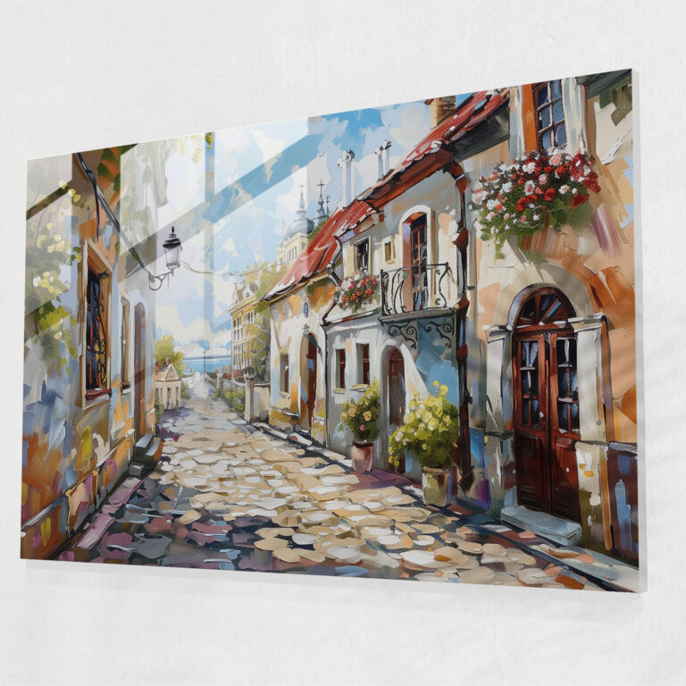 Leonid Afremov Modern Art Glass Print - Leonid Afremov, Modern Art, Home Decoration, Wall Decoration