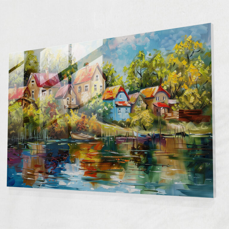 Leonid Afremov Glass Art Home Decoration - Leonid Afremov, Wall Decoration, Leonid Afremov, Modern Art