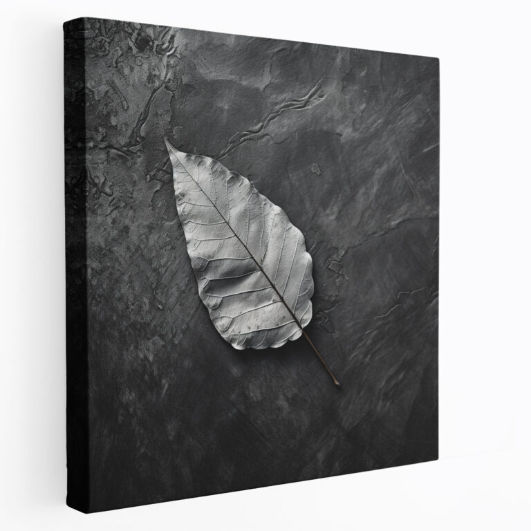 Solitary Leaf Wall Art - Leaves, Wall Art, Wall Decoration, Solitary Leaf