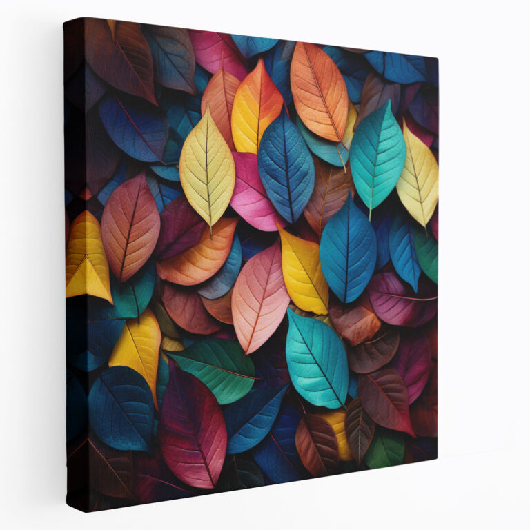 Leaves Wall Decoration - Leaves, Home Decoration, Leaves, Canvas Wall Art