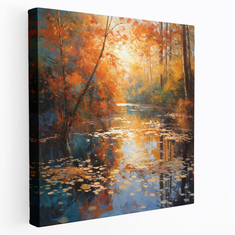 Leaves Canvas Print - Leaves, Canvas, Wall Decoration, Home Decoration