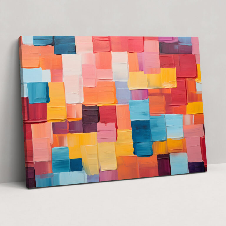Lego Canvas Print - Lego, Brick Pattern, Contemporary, Canvas