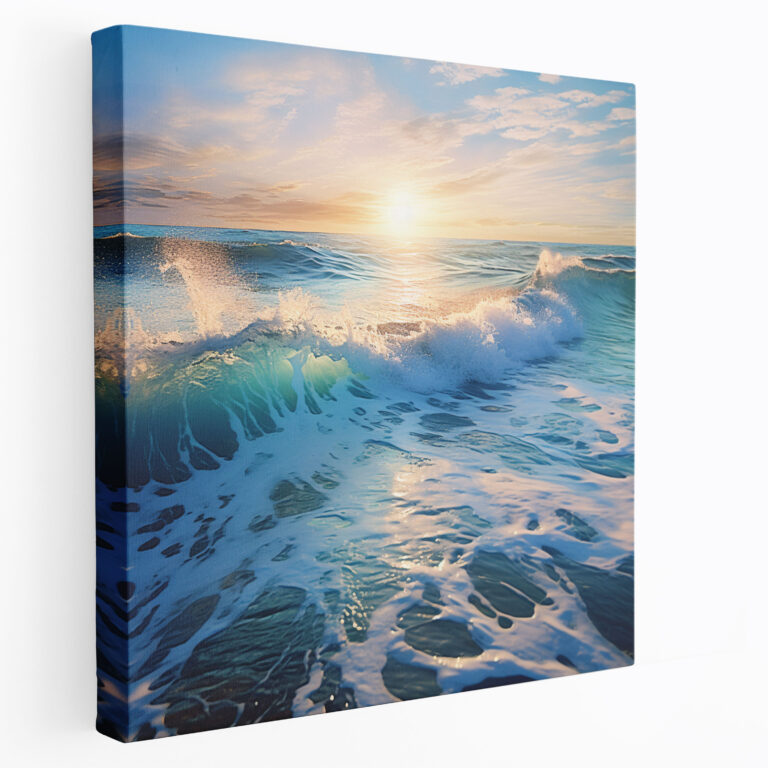Lenticular Ocean Wall Art - Lenticular, Wall Art, Shore, Calm Waves