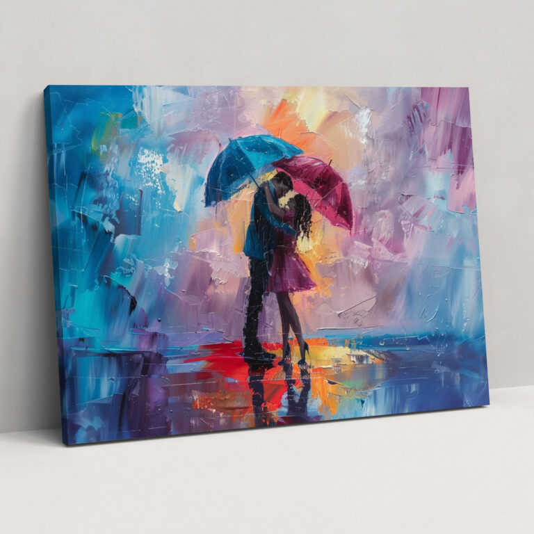 Leonid Afremov Style Canvas Print - Leonid Afremov, Leonid Afremov Style, Wall Art, Canvas Wall Art