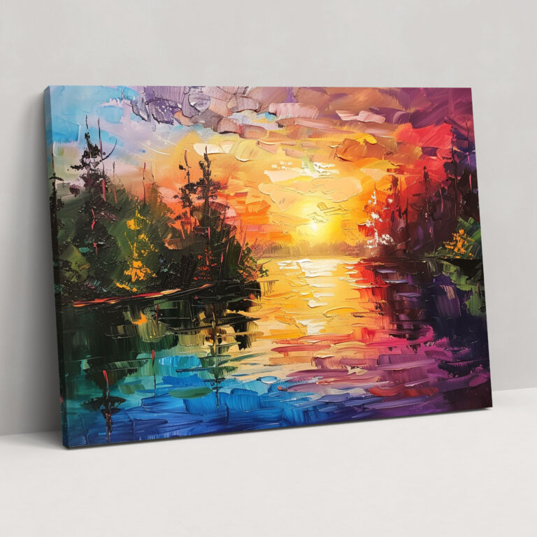 Leonid Afremov Style Wall Decoration - Leonid Afremov, Wall Art, Canvas, Wall Decoration
