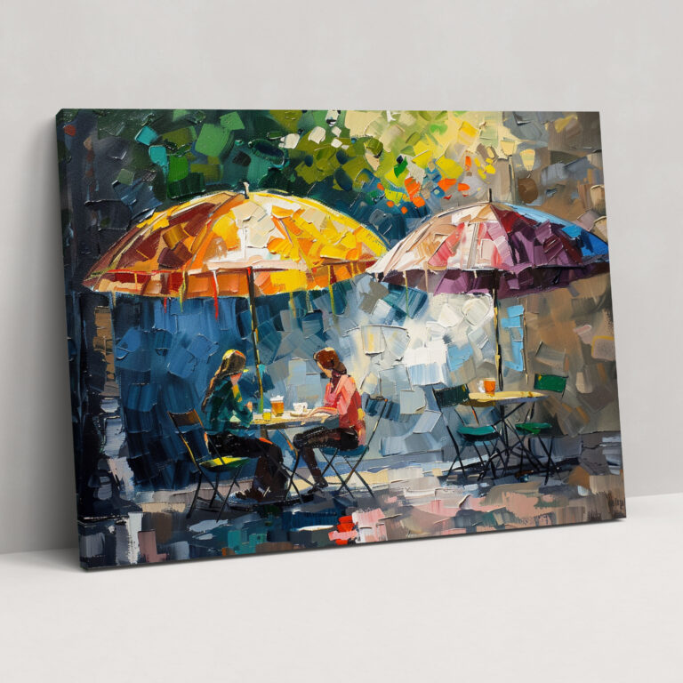 Leonid Afremov Style Canvas Print - Leonid Afremov, Home Decoration, Canvas, Canvas Print