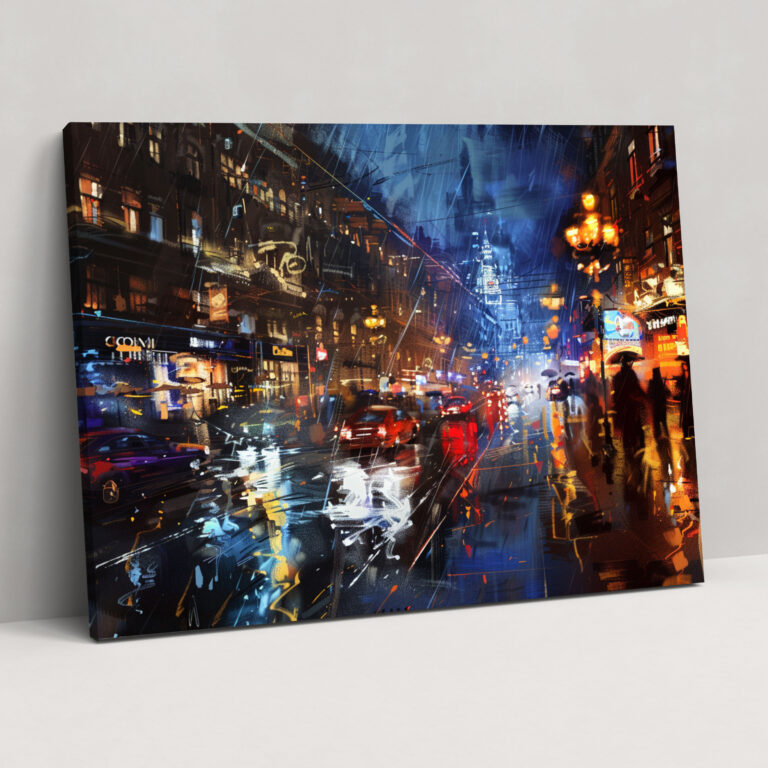 Leonid Afremov Style Canvas Print - Leonid Afremov, Canvas, Leonid Afremov Style, Home Decoration